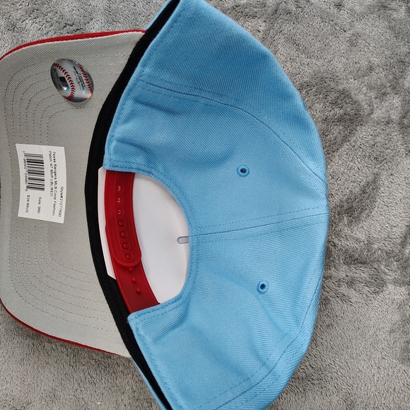 '47 Brand Texas Rangers Cooperstown Blue Red‎ One Size Snapback Baseball Cap Hat - Picture 5 of 8